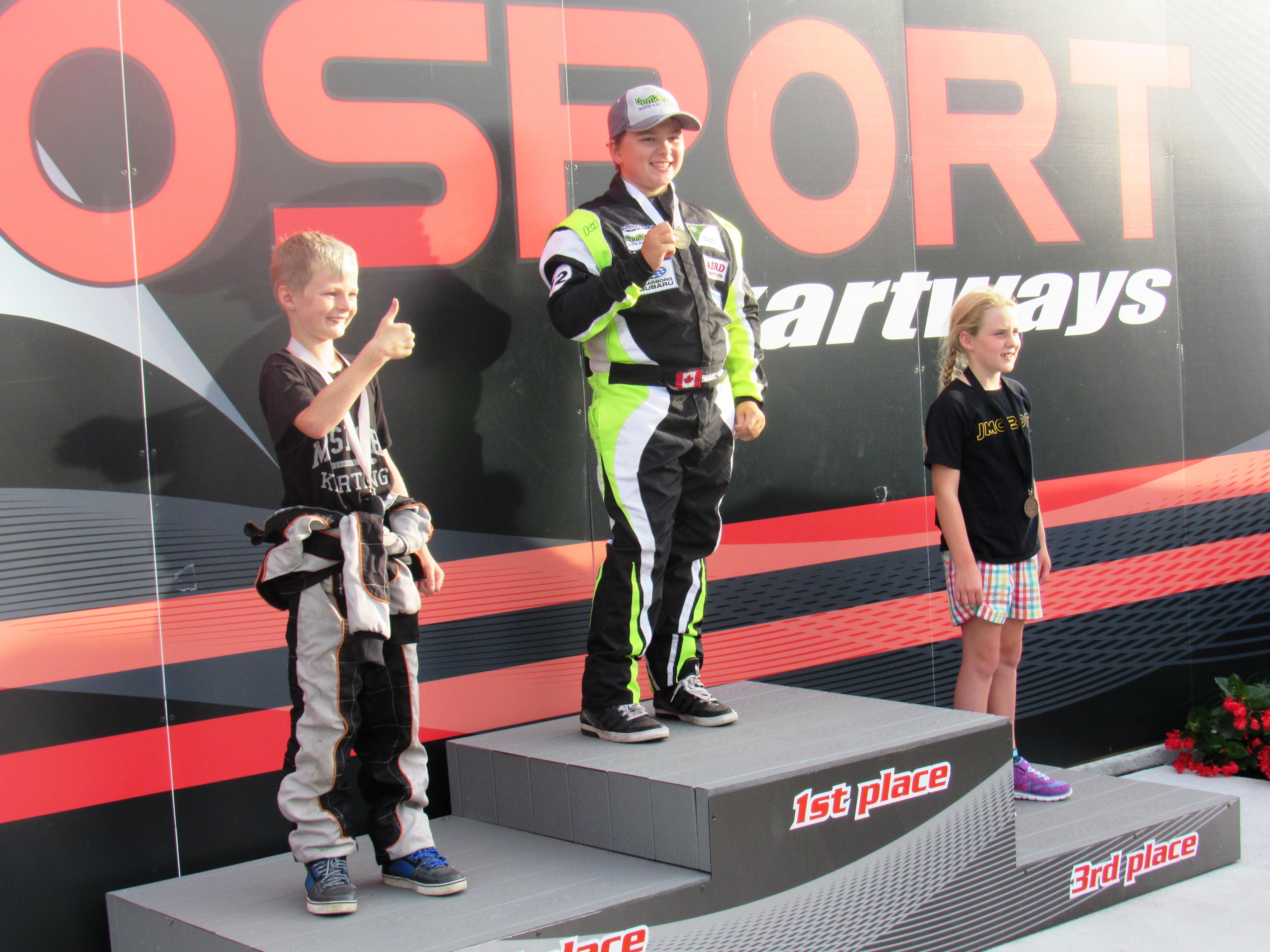 Daniel Demaras 1st place Mosport Race 4