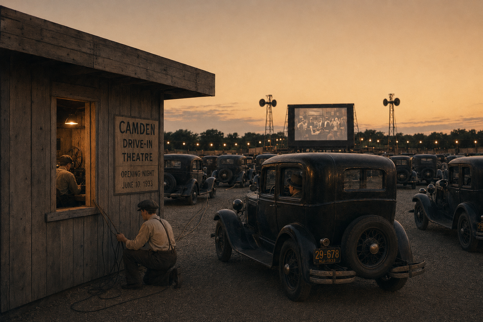Parked in the Dark: Drive-In Movies since 1933 – DEMARAS RACING